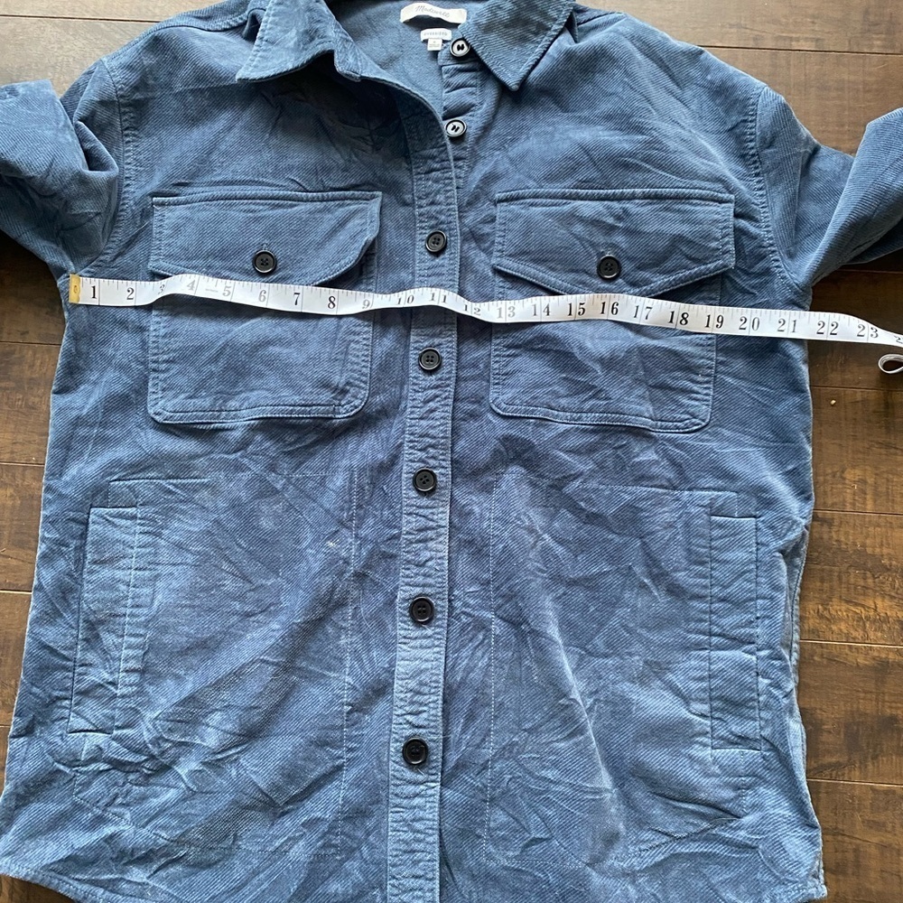 Madewell Corduroy Twill Oversized Shirt Jacket - Picture 7 of 15
